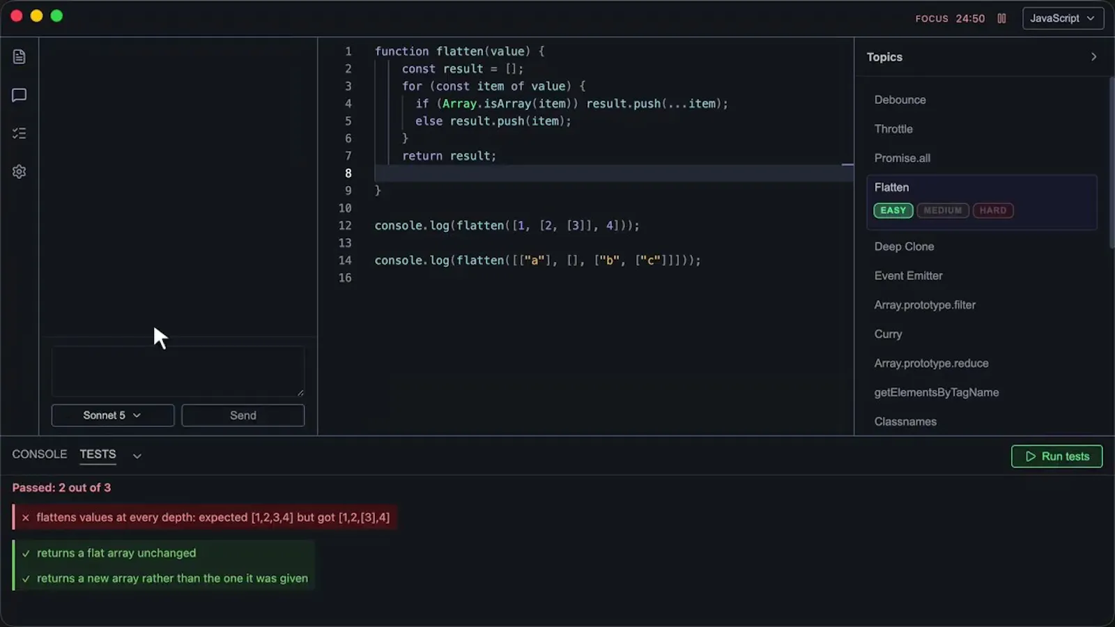 Practice Pad screenshot 1 (video preview)