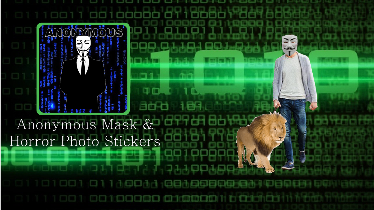 Anonymous Mask & Horror Photo Stickers gallery image