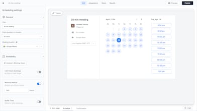 Fillout Scheduling gallery image