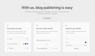Lightweight CMS gallery image