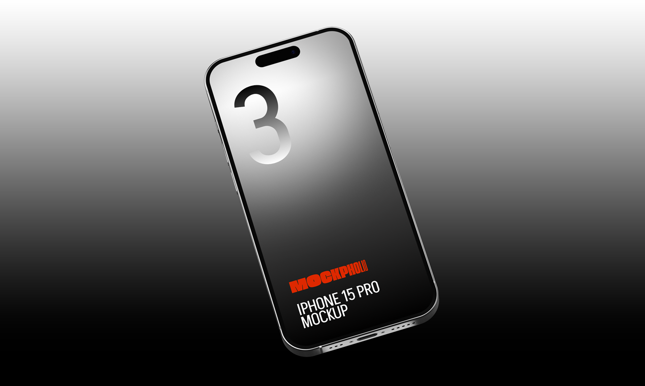 iPhone 15 Pro Mockups media 3
