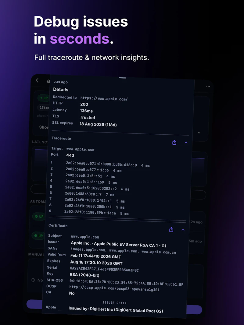 Domain Monitor by SamTech screenshot 3
