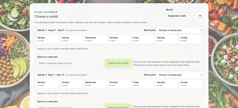SavourWeek screenshot 3