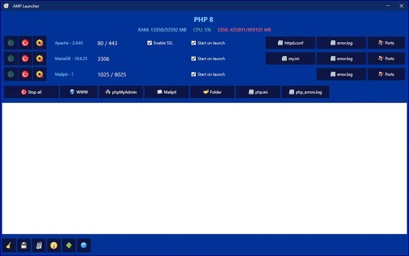 AMP Launcher screenshot 1