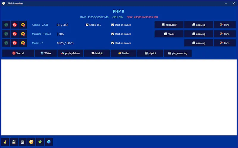 AMP Launcher screenshot 1