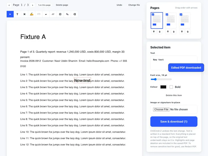 PrintxPDF screenshot 3