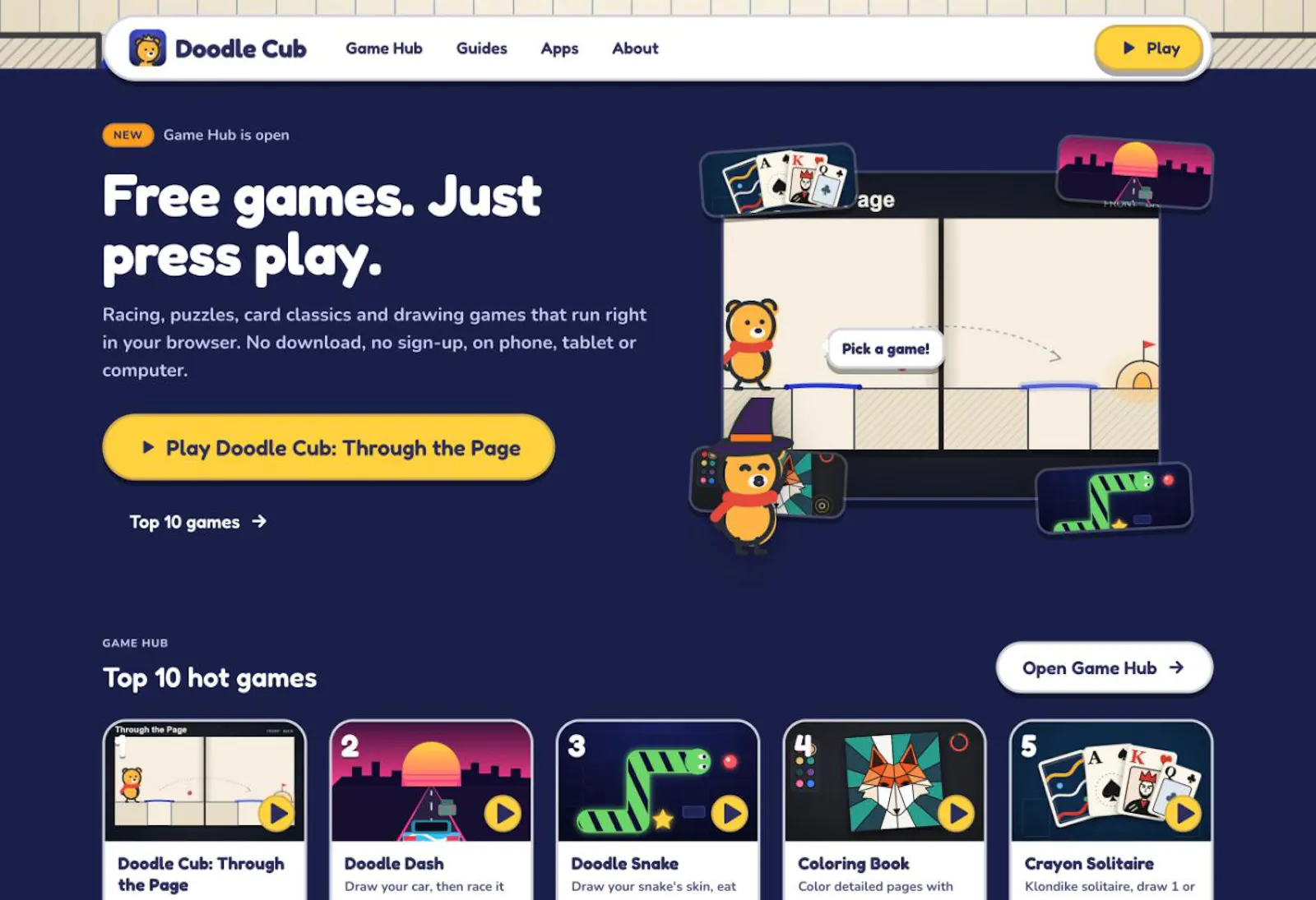 Doodle Cub screenshot 2