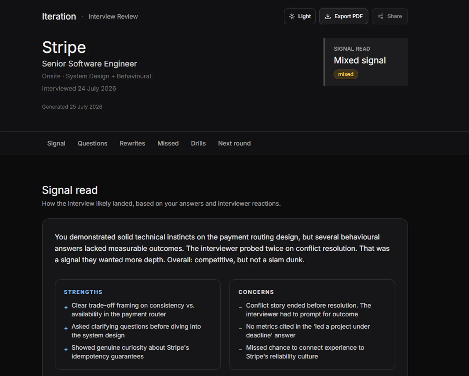 Iteration screenshot 4