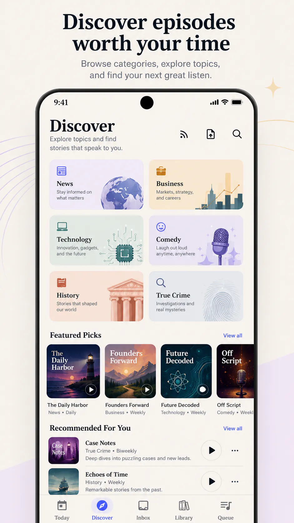 PodQueue gallery image