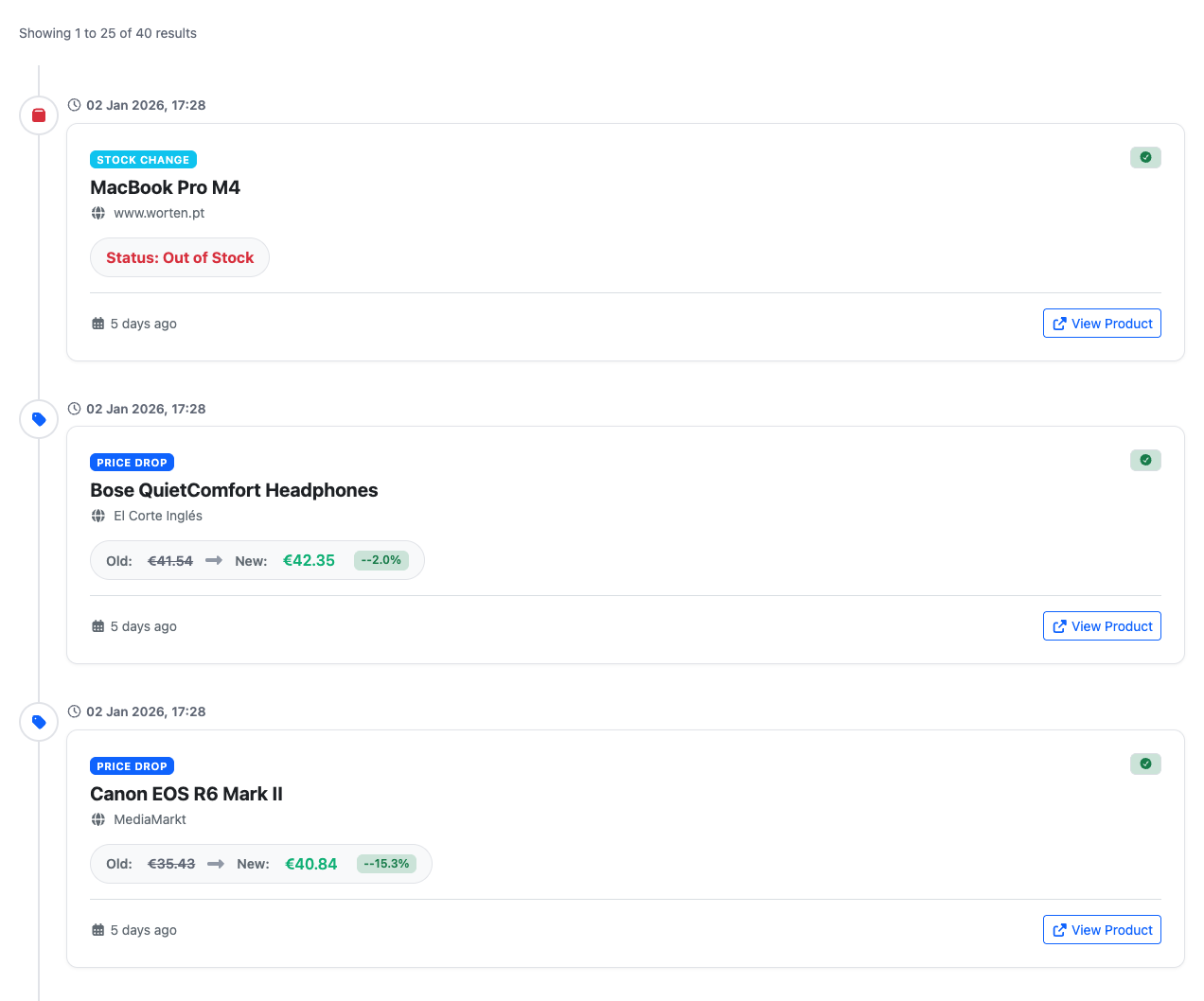 Privion - Screenshot 2 showing product features and functionality
