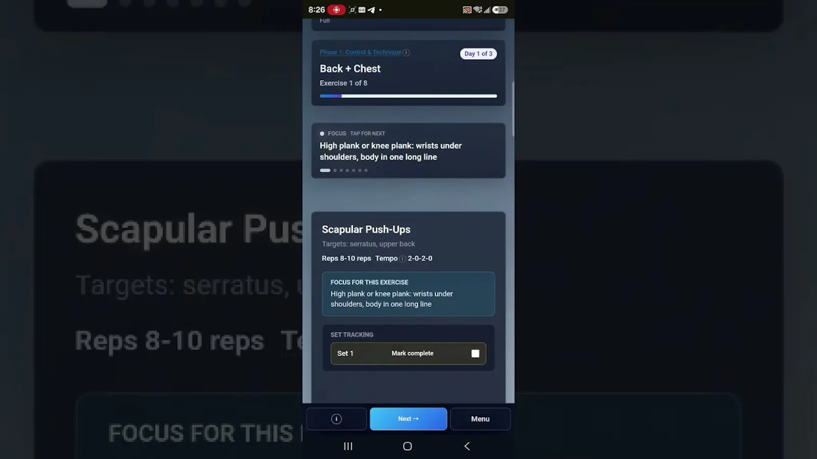 Praxis Movement Performance screenshot 1 (video preview)