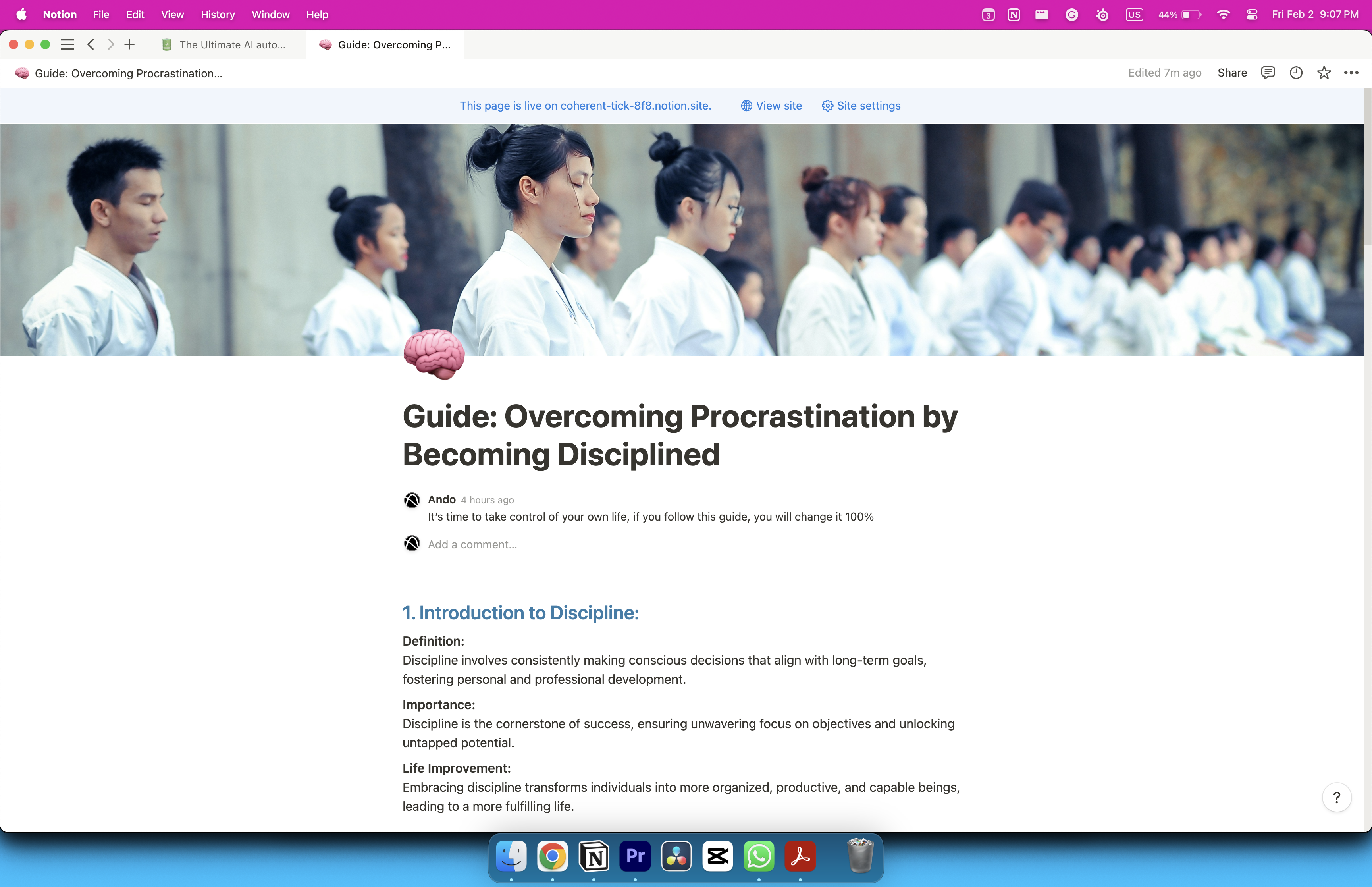 Guide: Overcoming Procrastination
