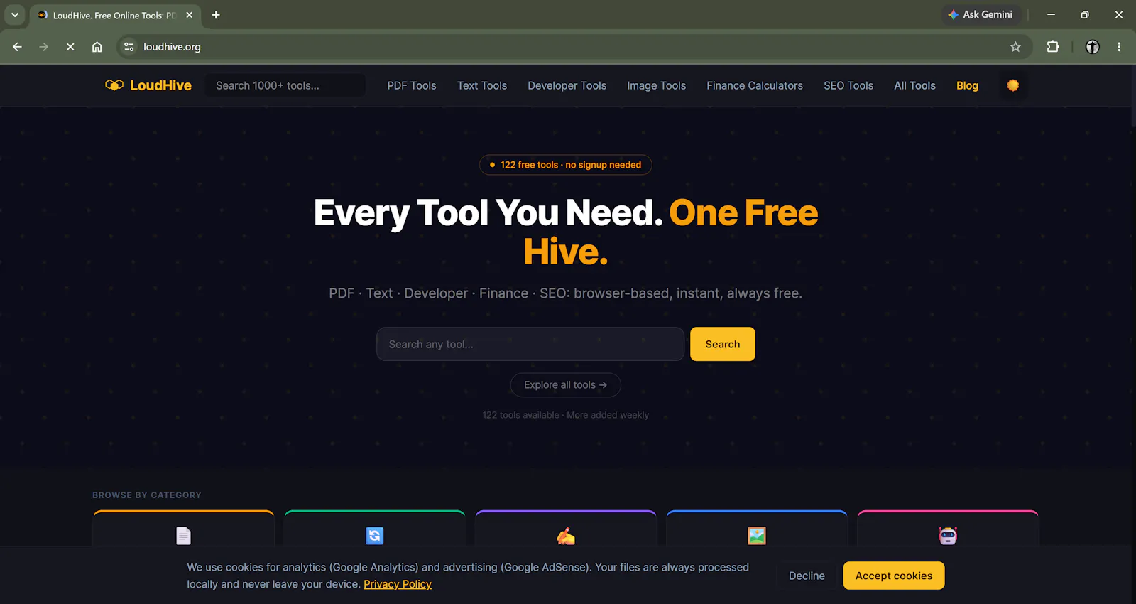 LoudHive screenshot 2