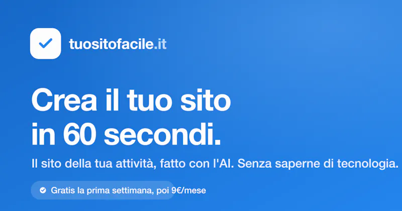 tuositofacile.it screenshot 1