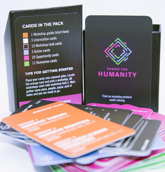 Design for humanity cards