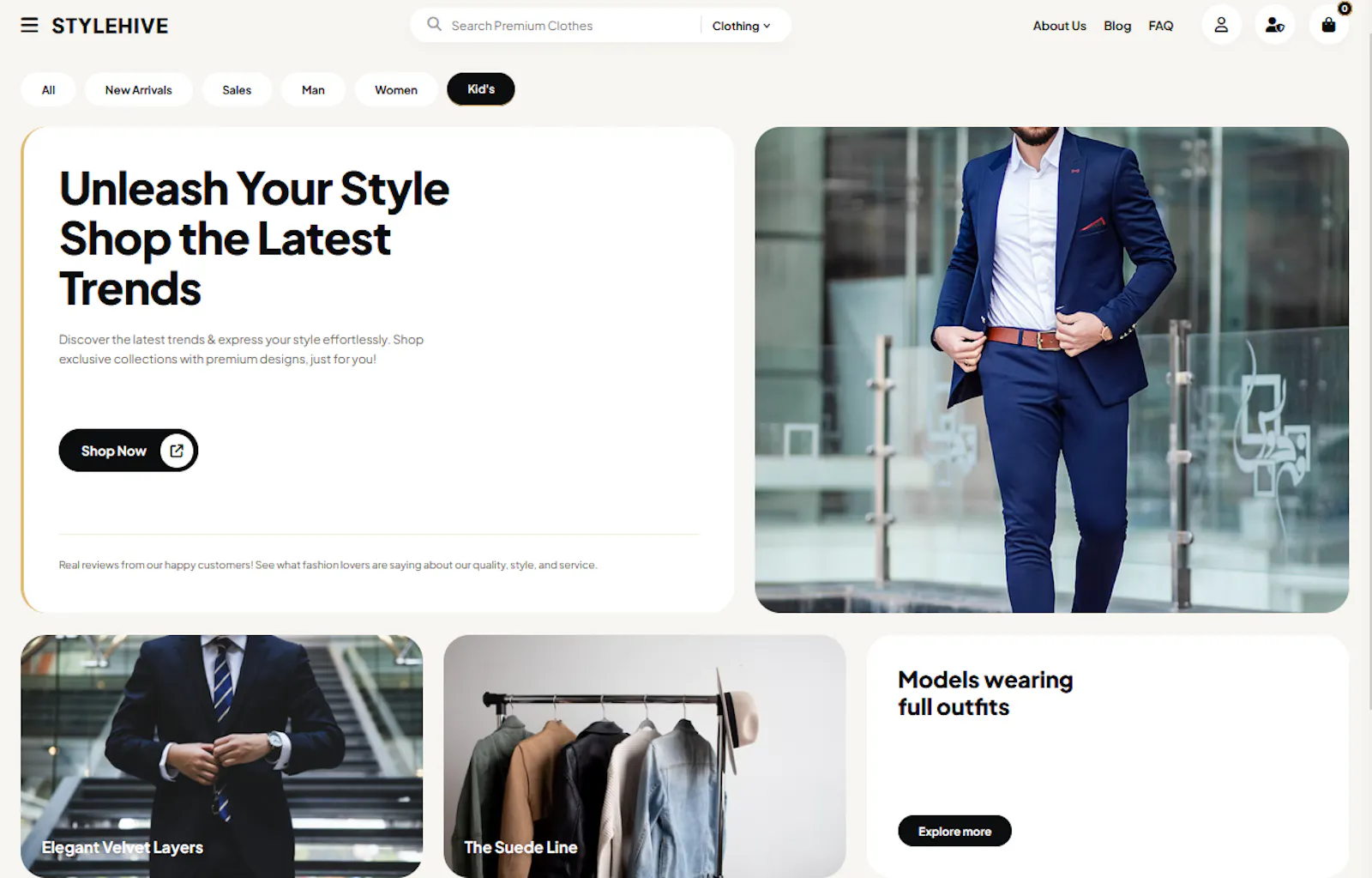 StyleHive Storefront screenshot 2