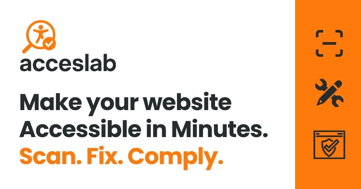 Acceslab - Main screenshot showing features and interface