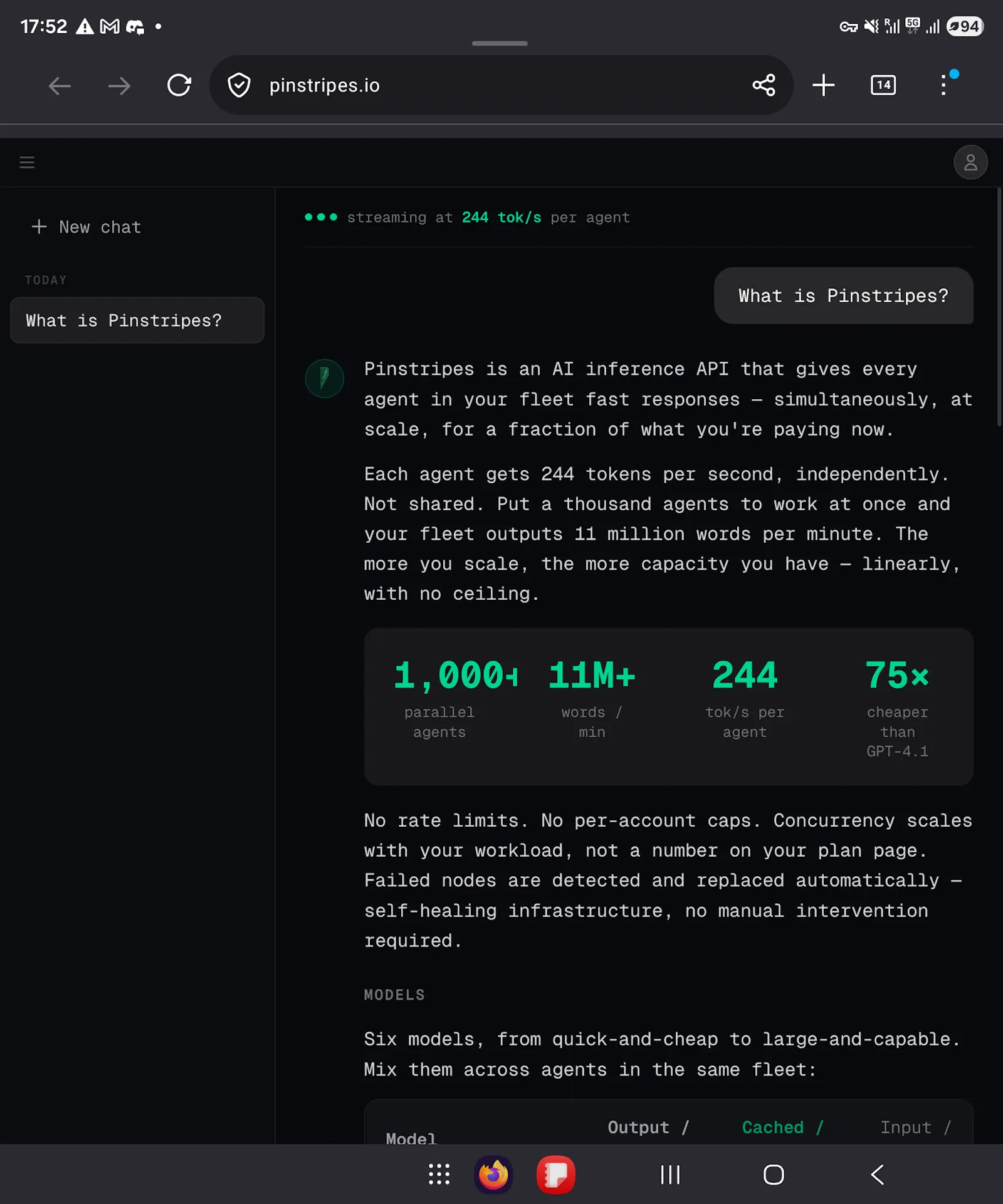 Pinstripes screenshot 1