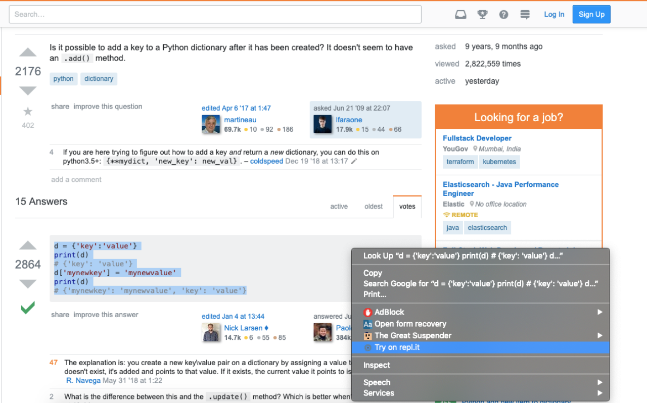 Repl.it Chrome gallery image