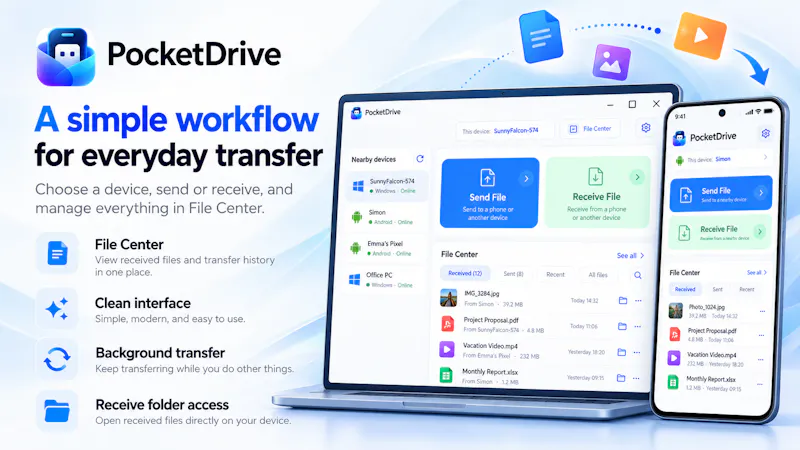 PocketDrive screenshot 4