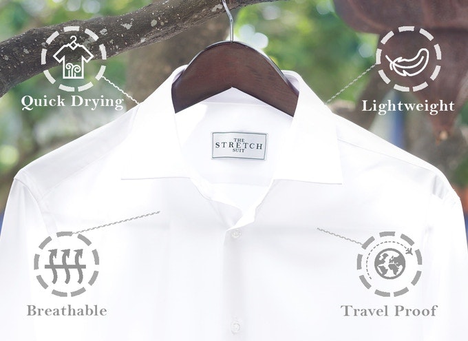 World's Most Comfortable Super Stretch Shirts For Travel gallery image