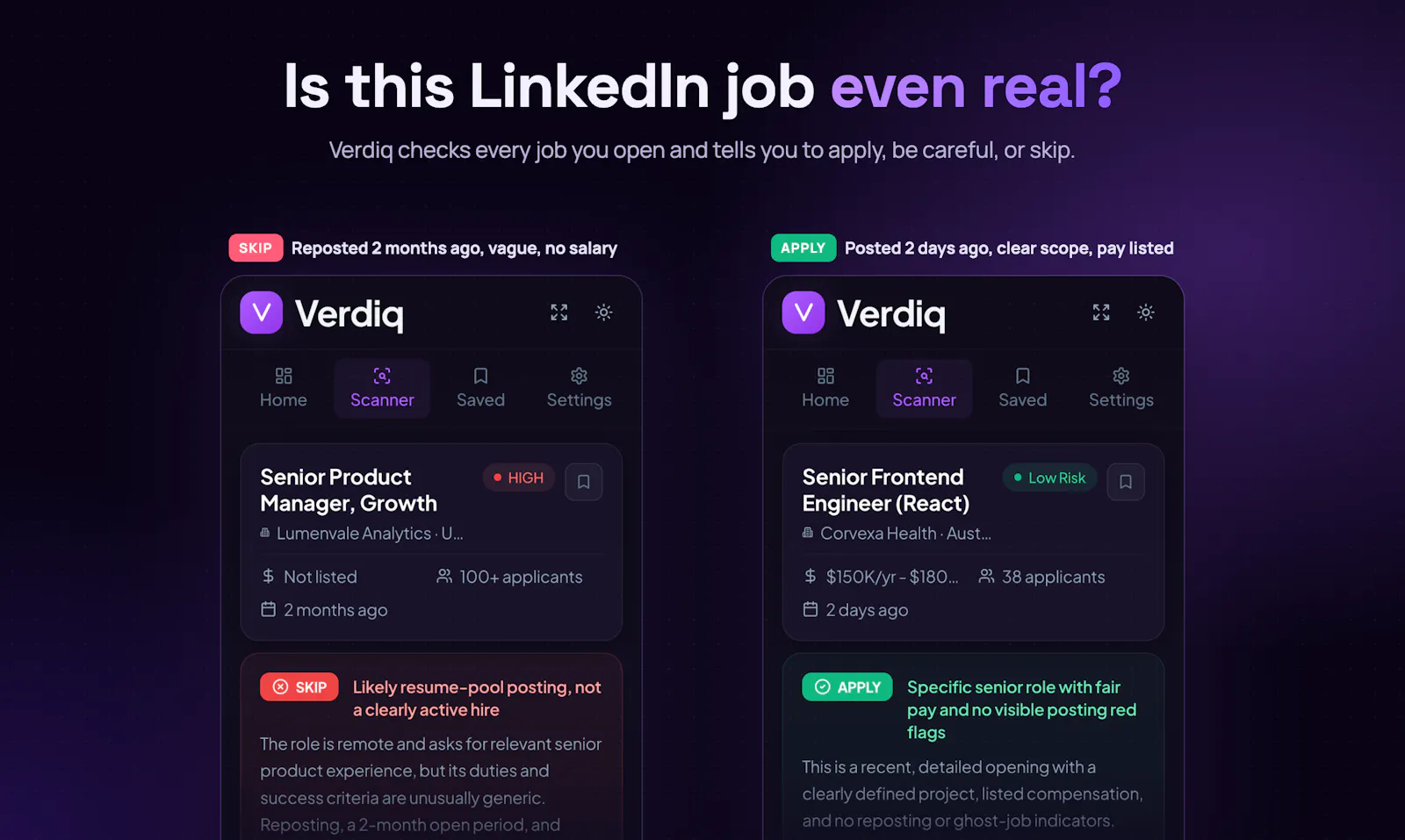 Verdiq screenshot 2