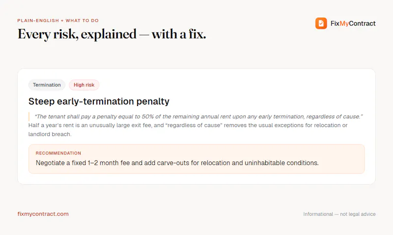FixMyContract screenshot 2