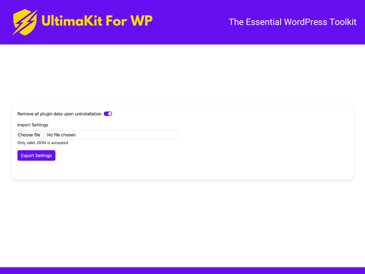 Media Ultimakit untuk WP - Toolkit WordPress Essential 6