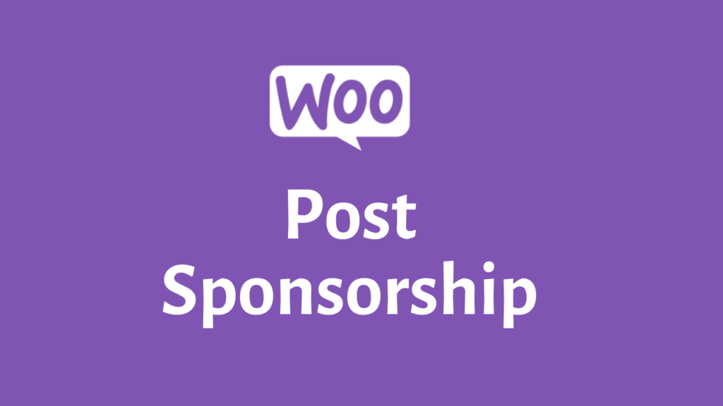 Woo Post Sponsorship gallery image
