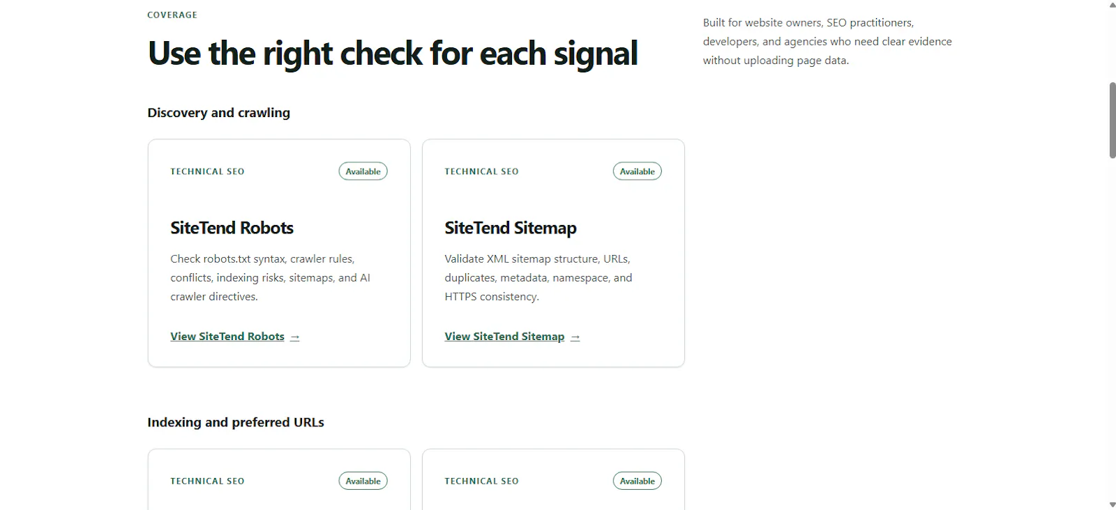 SiteTend screenshot 3
