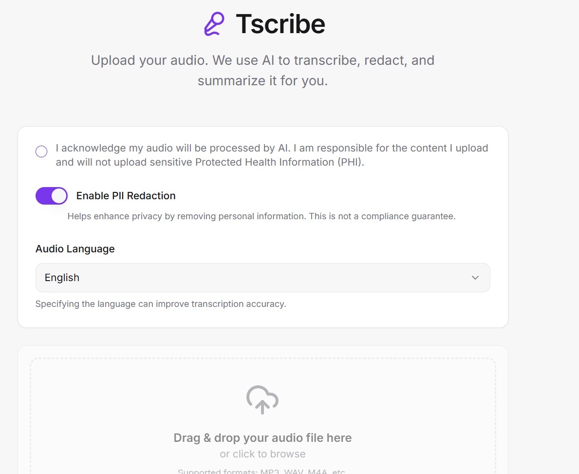 Tscribe gallery image