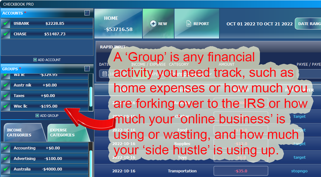 Checkbook Pro media 2