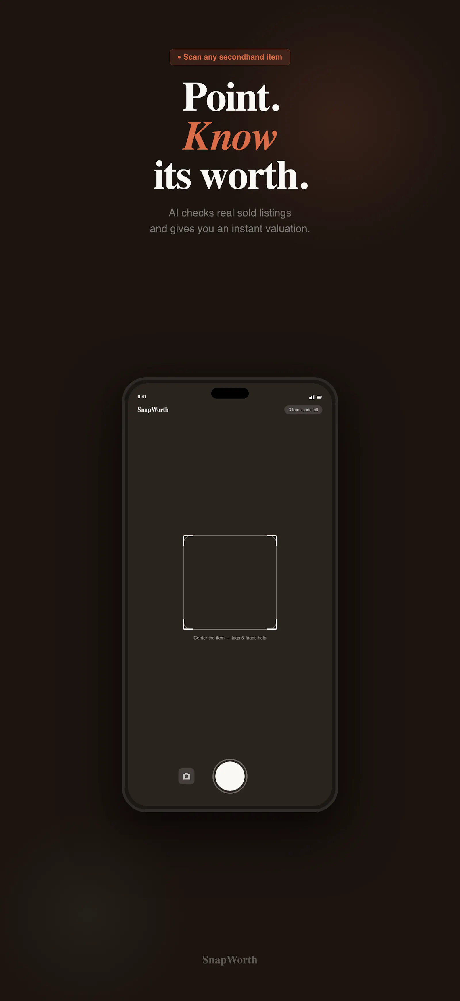 SnapWorth screenshot 2