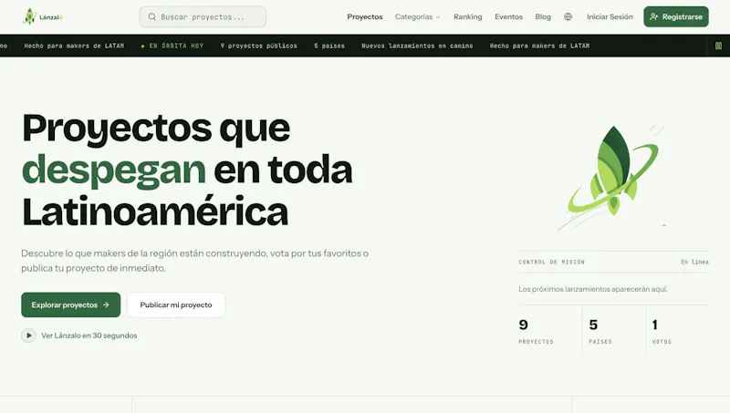 Lánzalo screenshot 2
