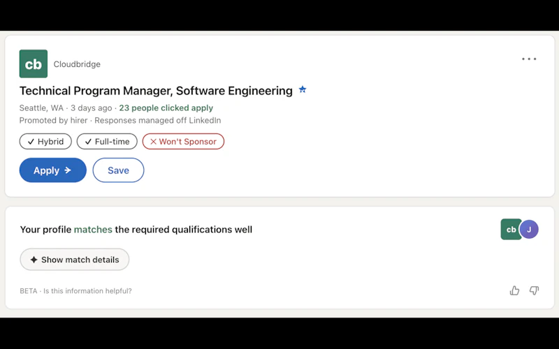 VisaCheck for LinkedIn screenshot 6