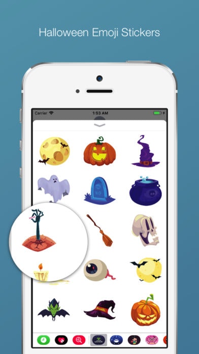 Halloweenoji Stickers gallery image