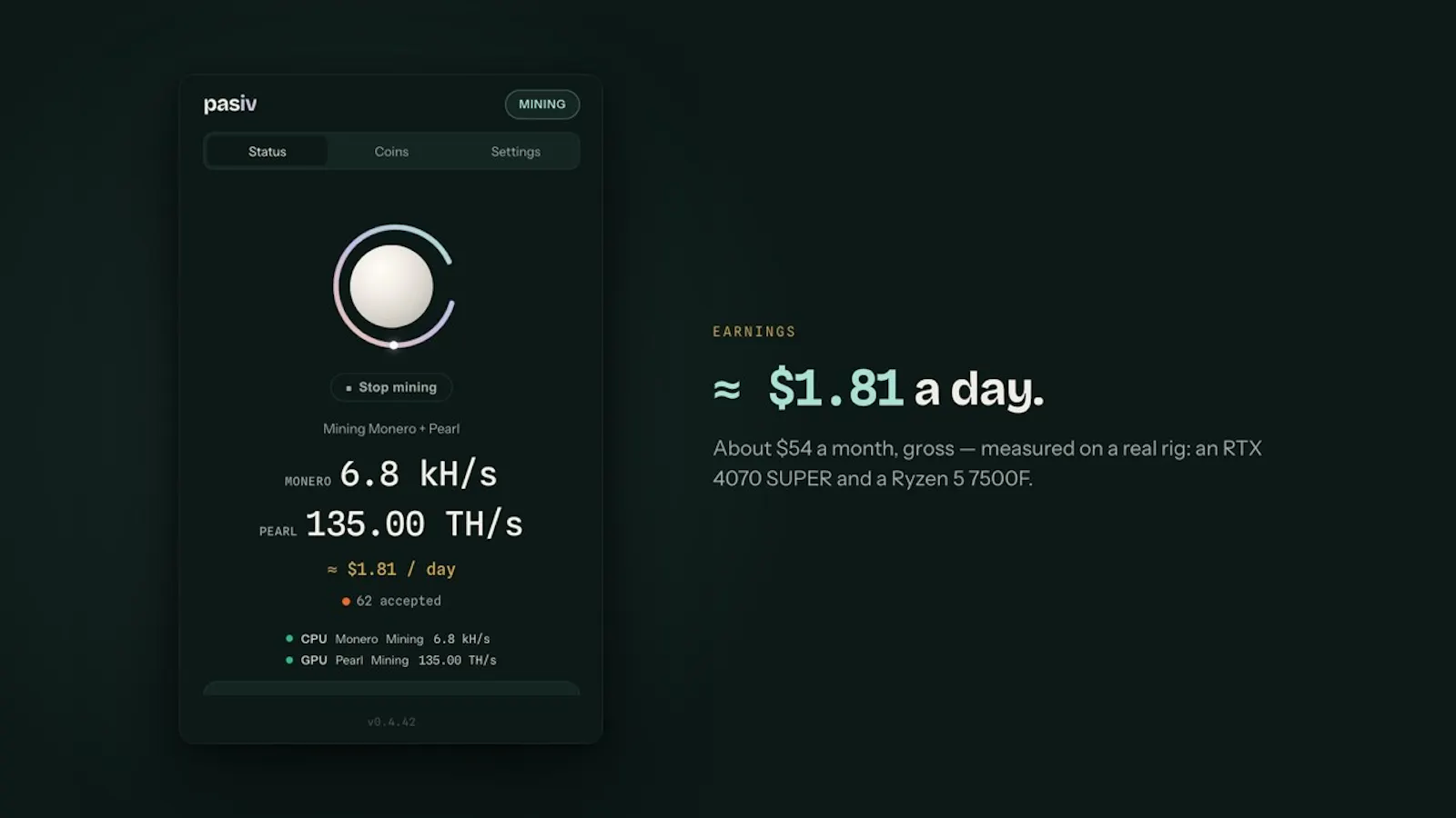 Pasiv screenshot 1 (video preview)