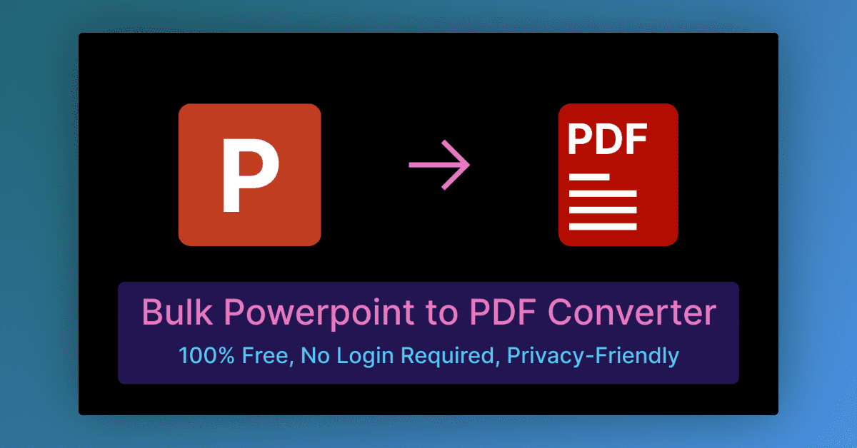 Bulk Powerpoint to PDF Converter gallery image