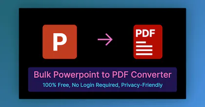 Bulk Powerpoint to PDF Converter gallery image