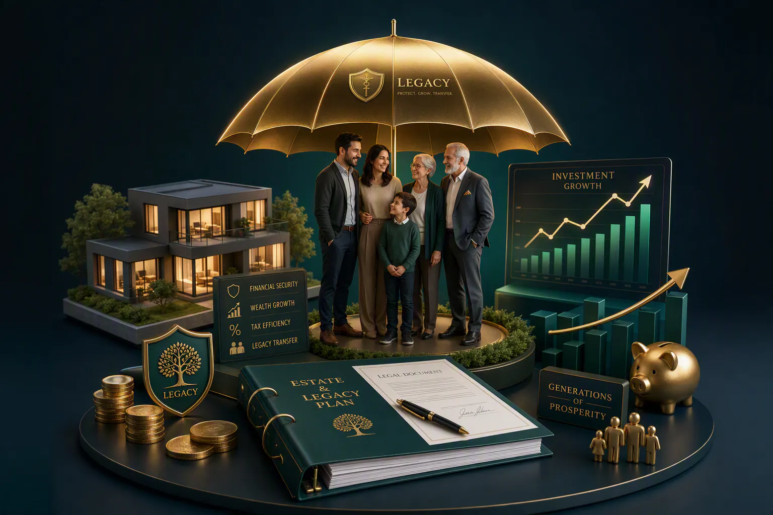 Estate Tax & Inheritance Calculator