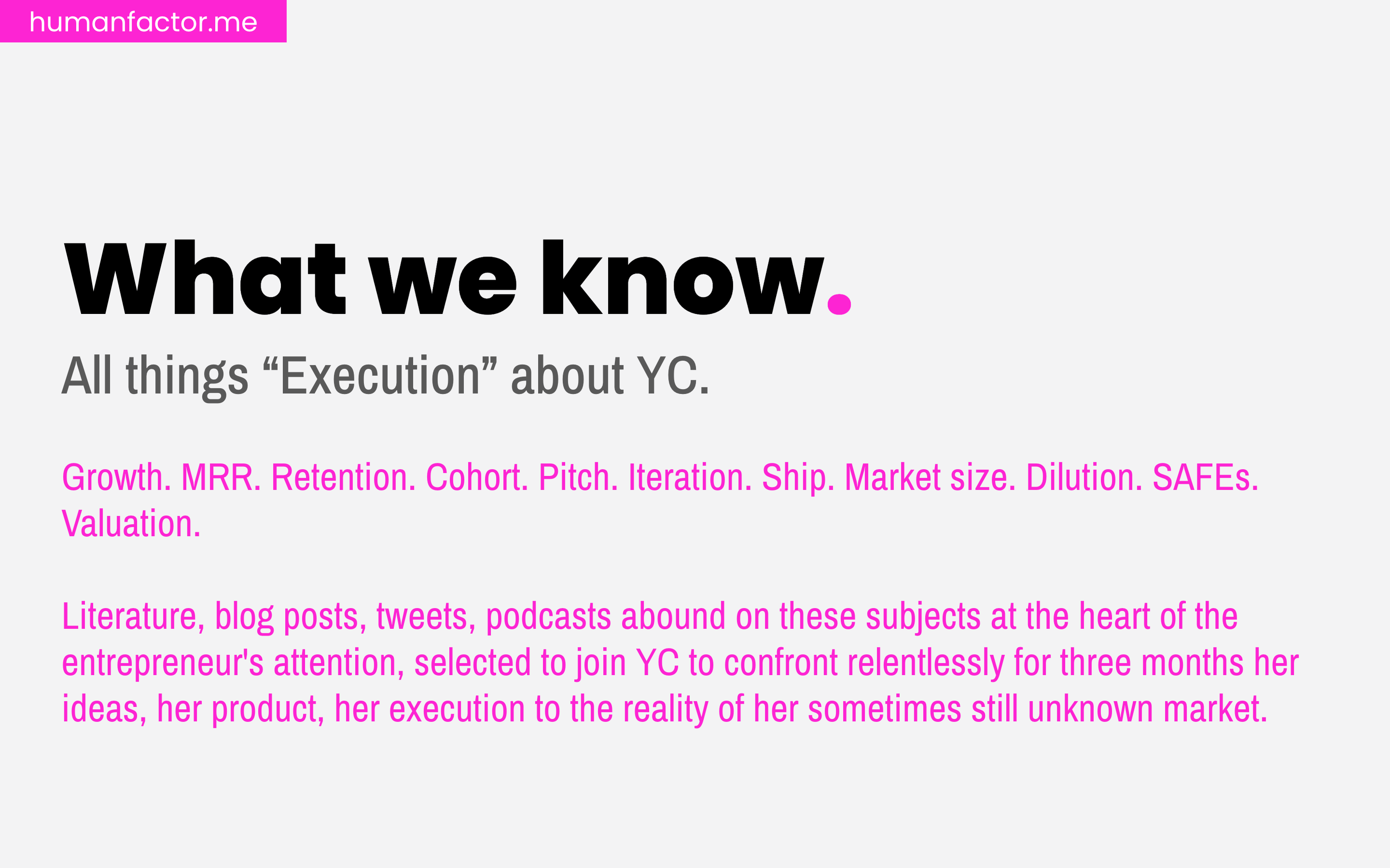 Human Factor. gallery image