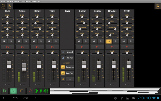 Audio Evolution Mobile Studio gallery image
