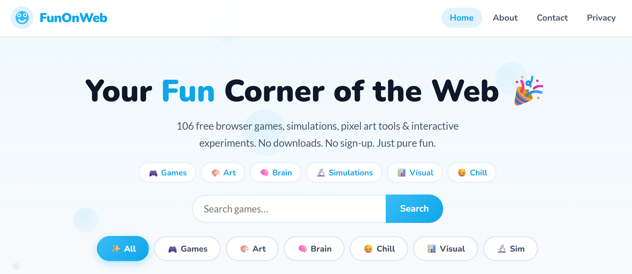 FunOnWeb — Free Browser Games gallery image