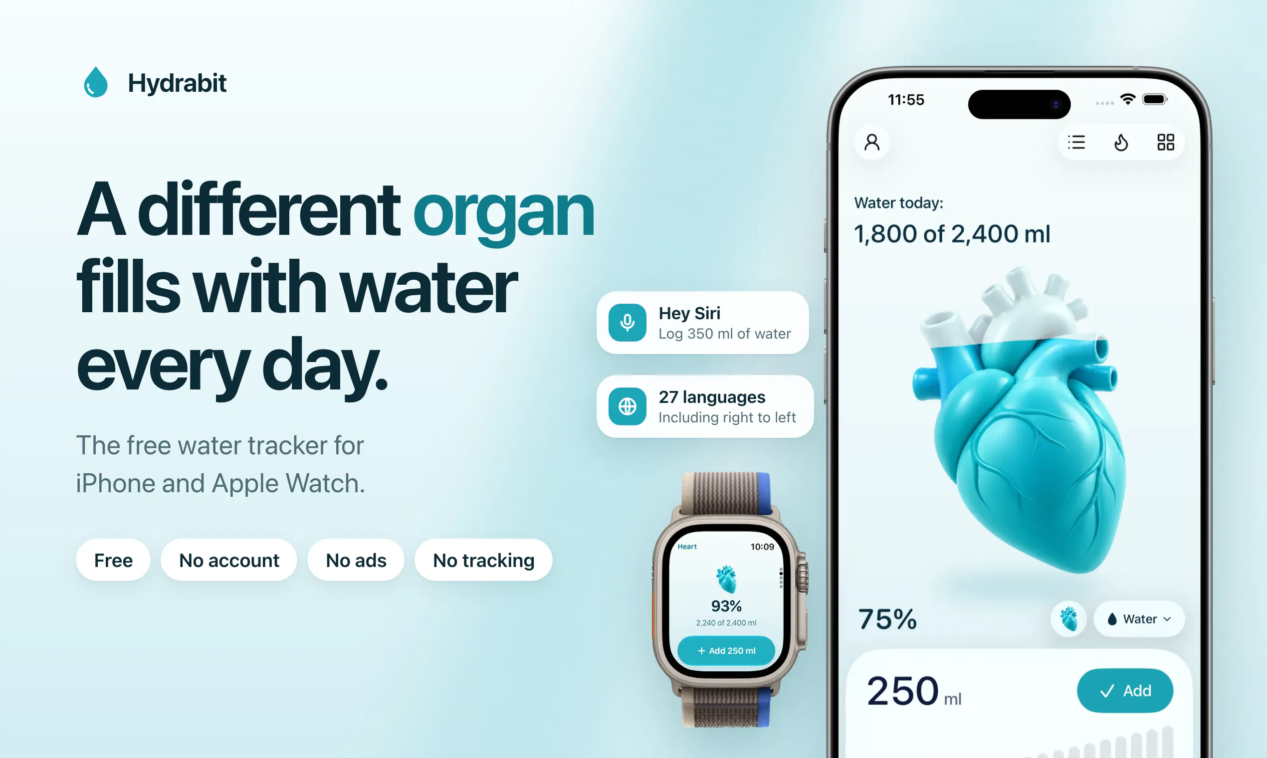 Hydrabit: Drink Water Tracker gallery image