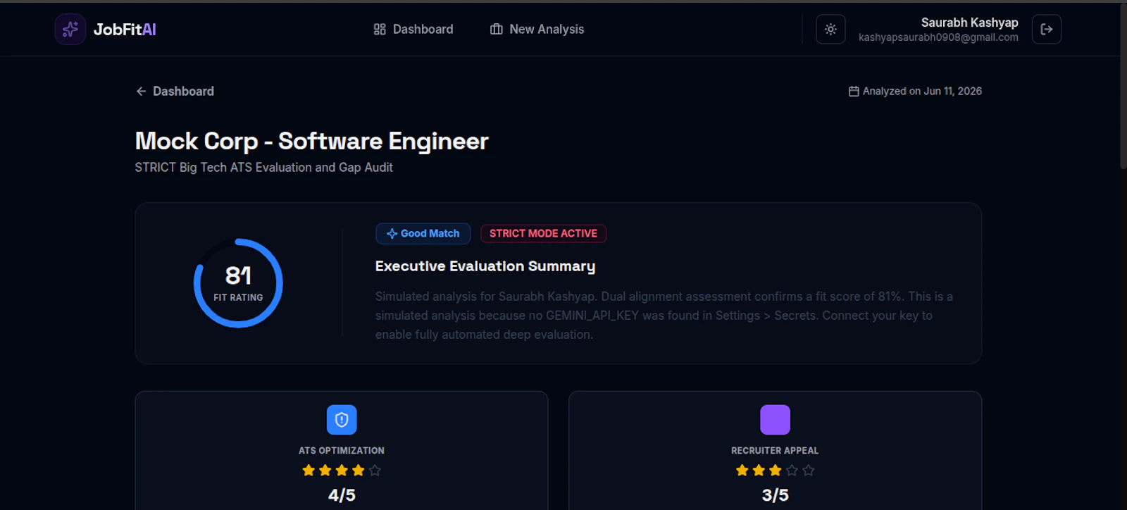 JobFit AI screenshot 4