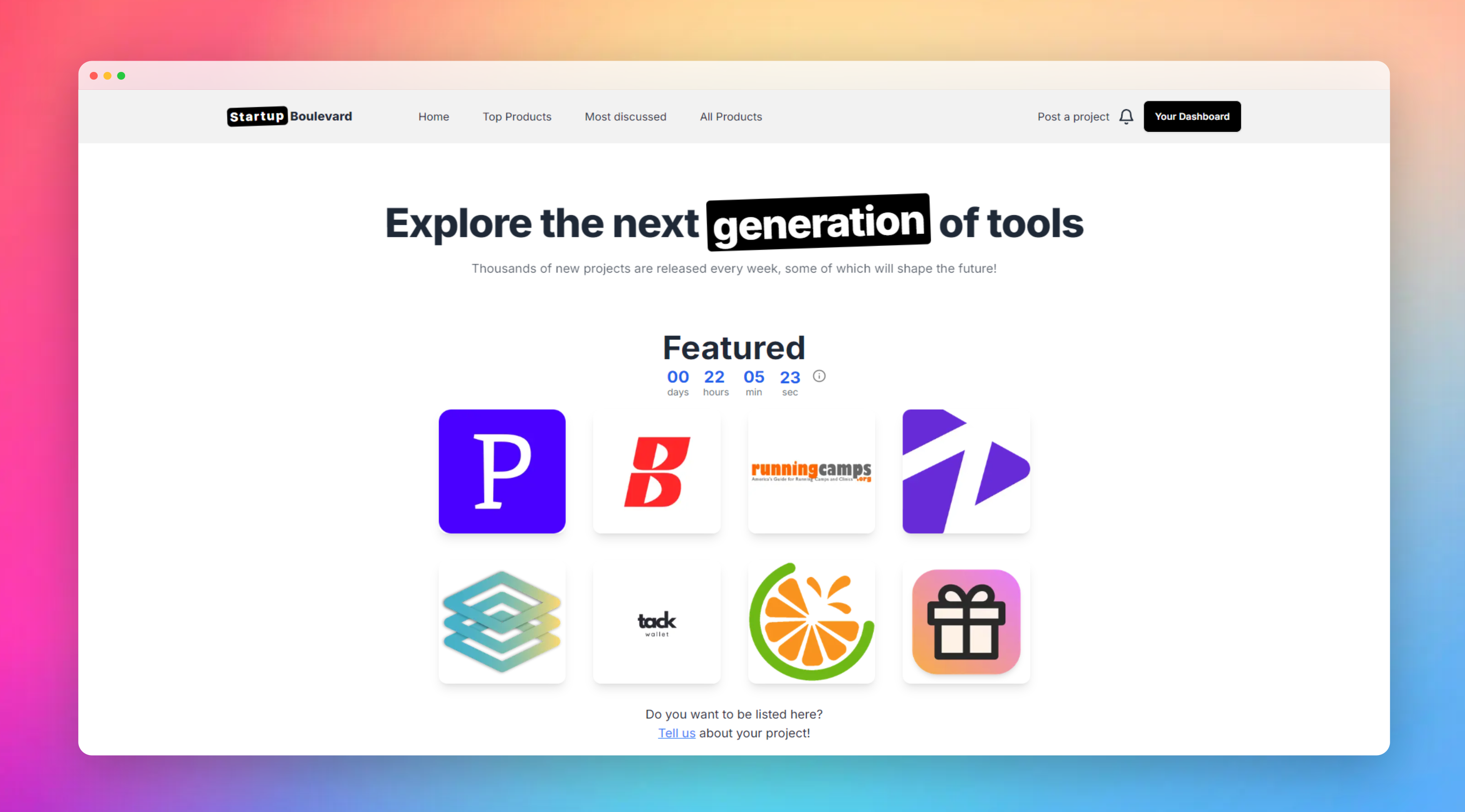 Startup Boulevard media 1