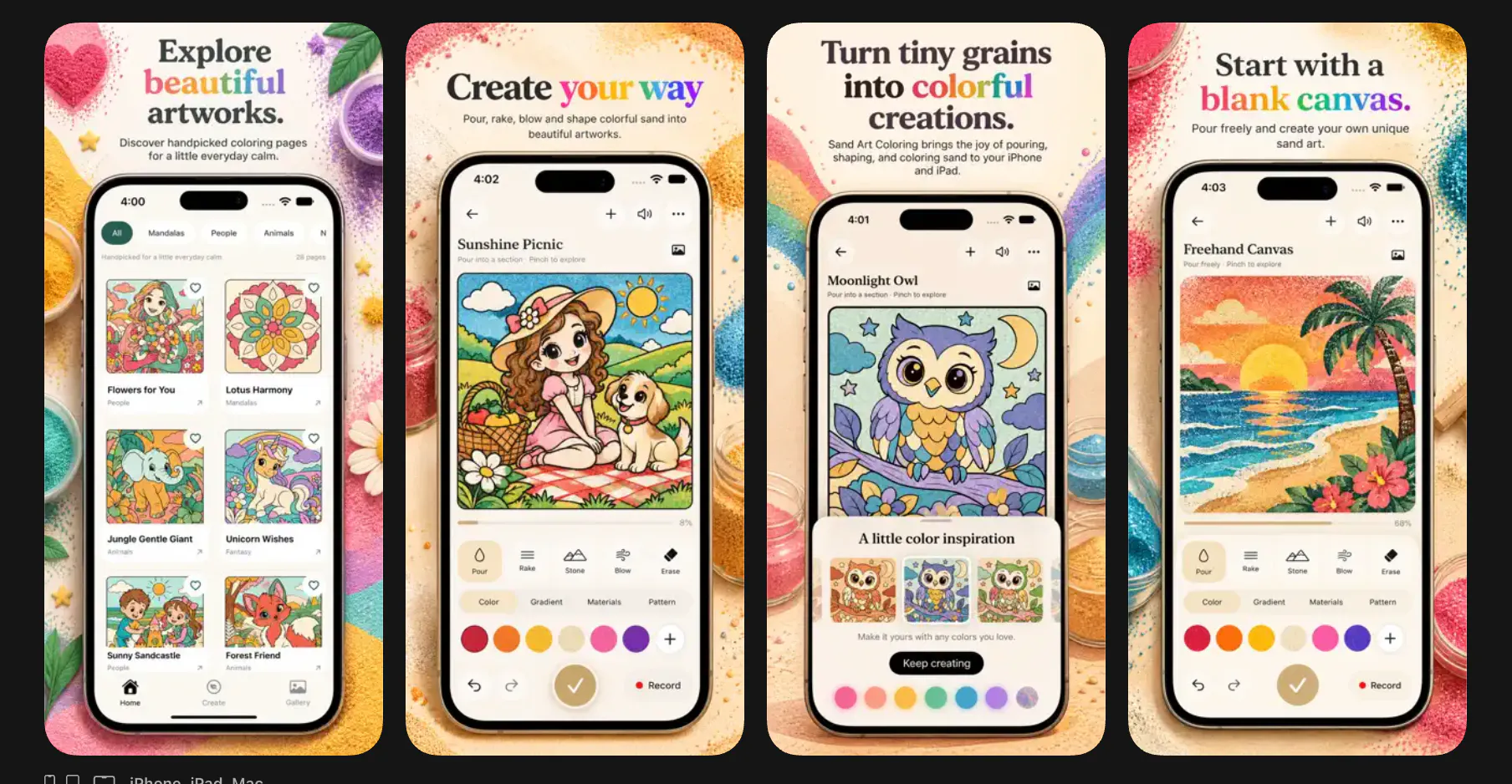Sand Art: Cozy Coloring ASMR gallery image