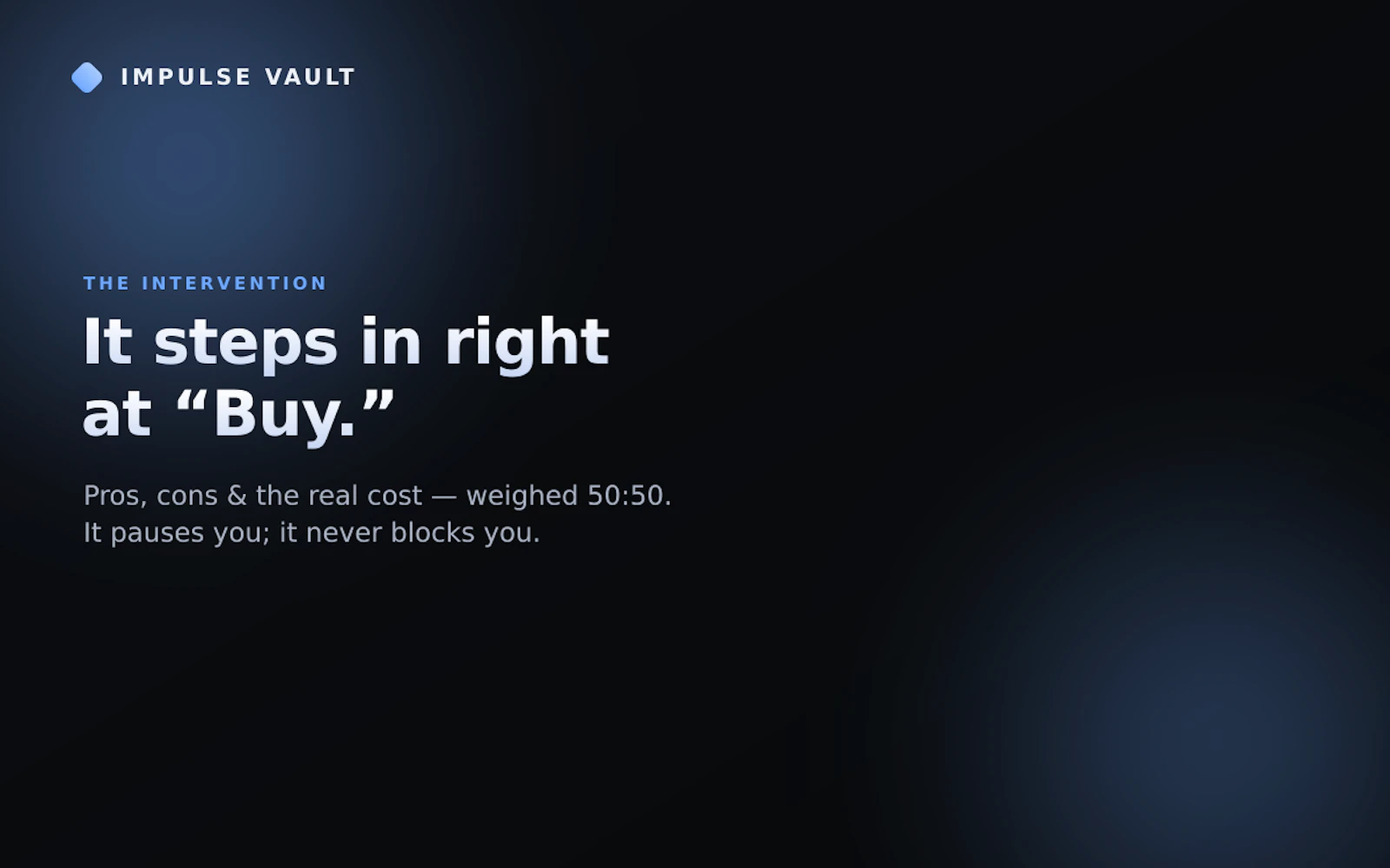 Impulse vault screenshot 3