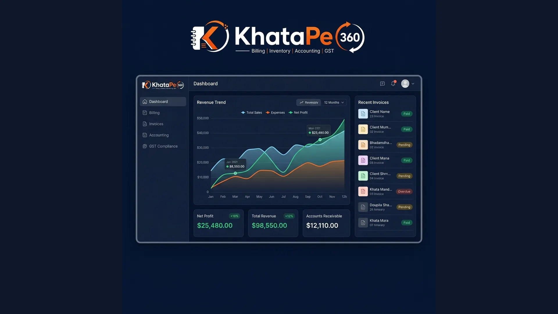KhataPe — GST Billing Software gallery image