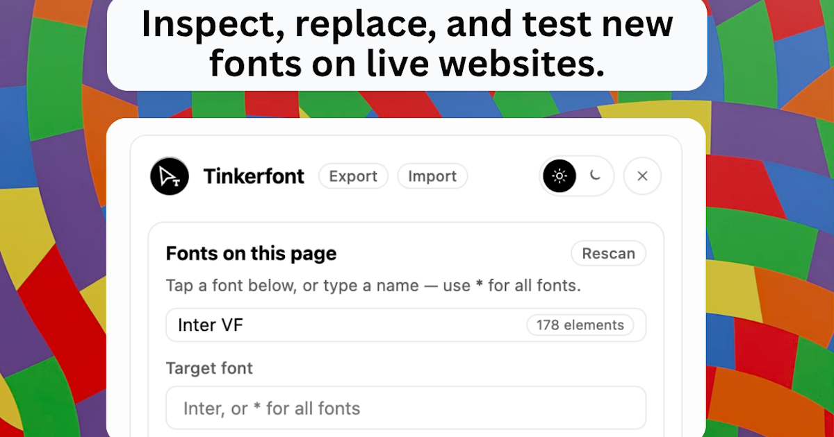 Tinkerfont